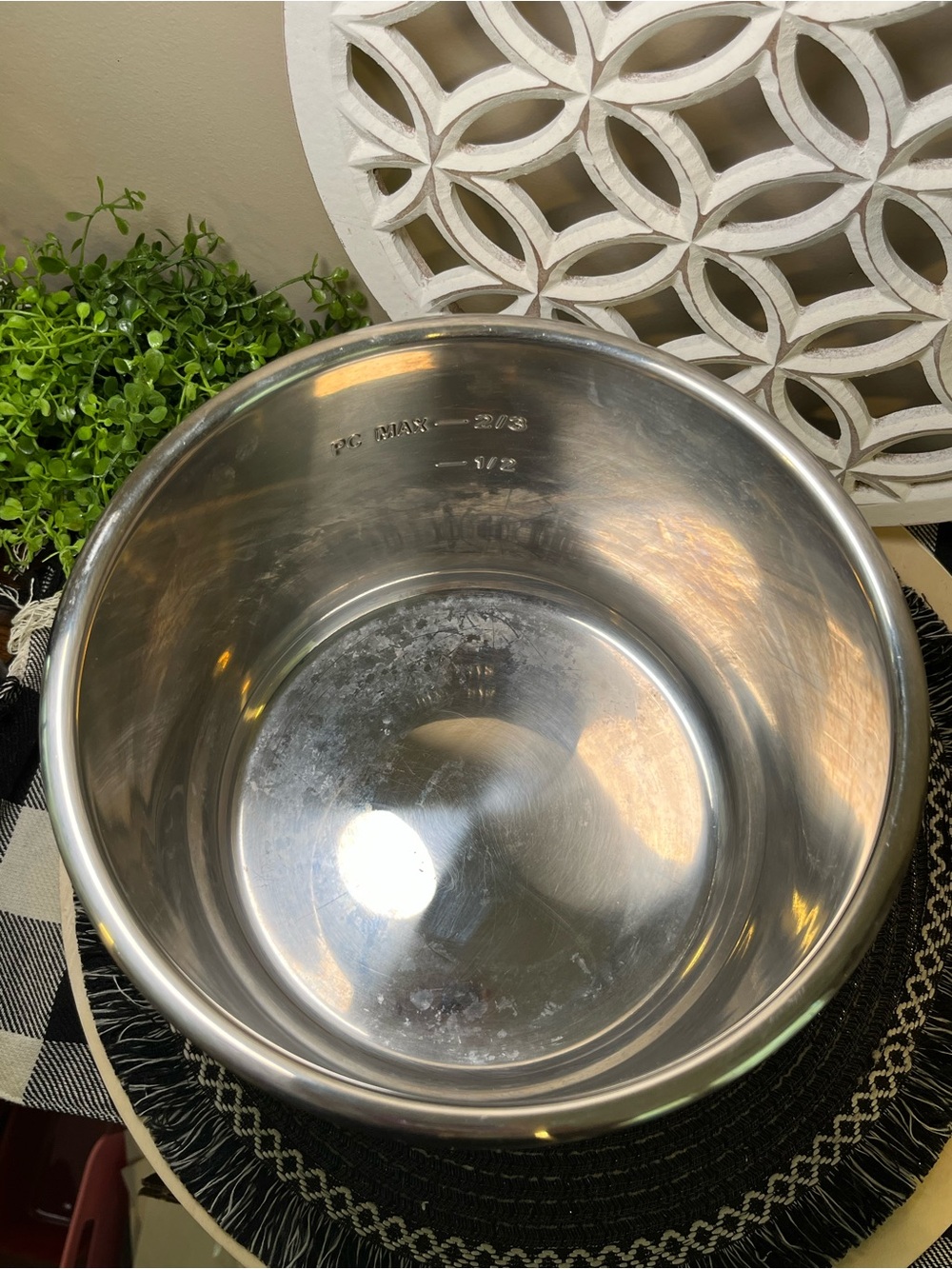 Pampered Chef Replacement Inner Pot For Quick Cooker - Picture 3 of 11